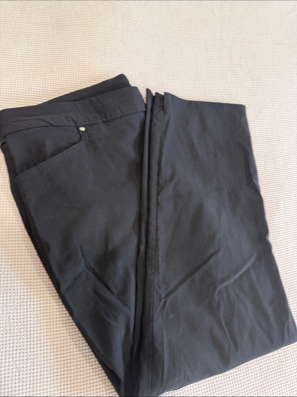 Hilary Radley Black Chinos - Straight Leg